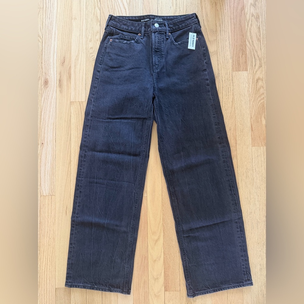 Old Navy Sky-Hi Wide Leg Jeans